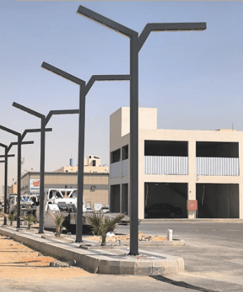 أعمدة إنارة زخرفية